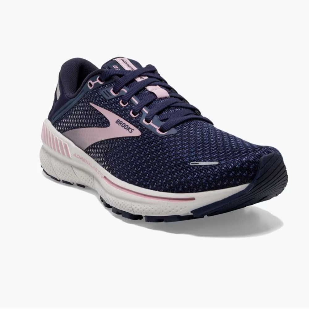 Brooks Women's Athletic Shoes - Navy and Pink